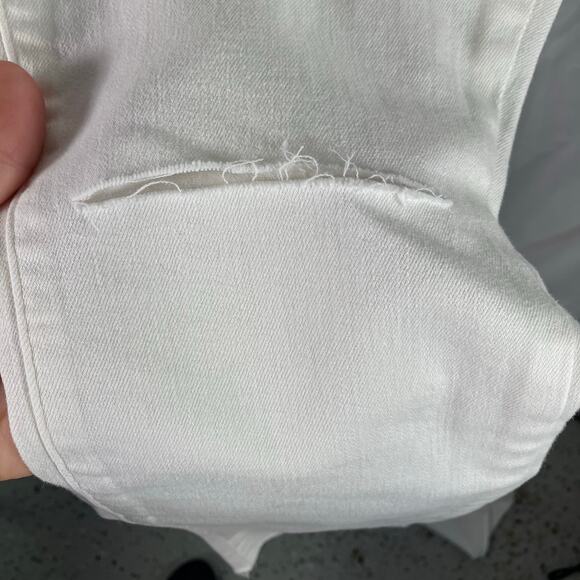 Lucky Brand Women's Straight Leg Jeans - Cream - Picture 3 of 14